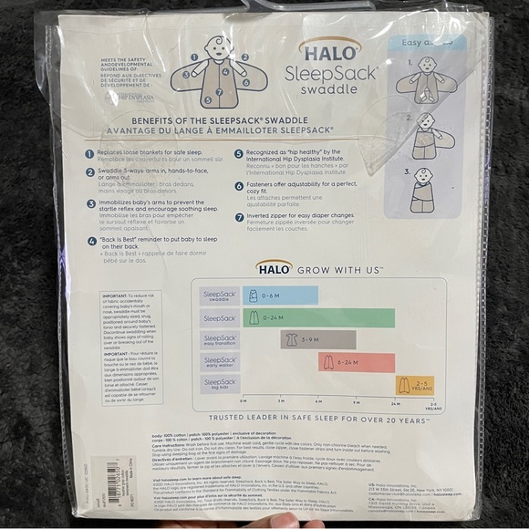 Halo SleepSack Swaddle 3-6M - Picture 10 of 11
